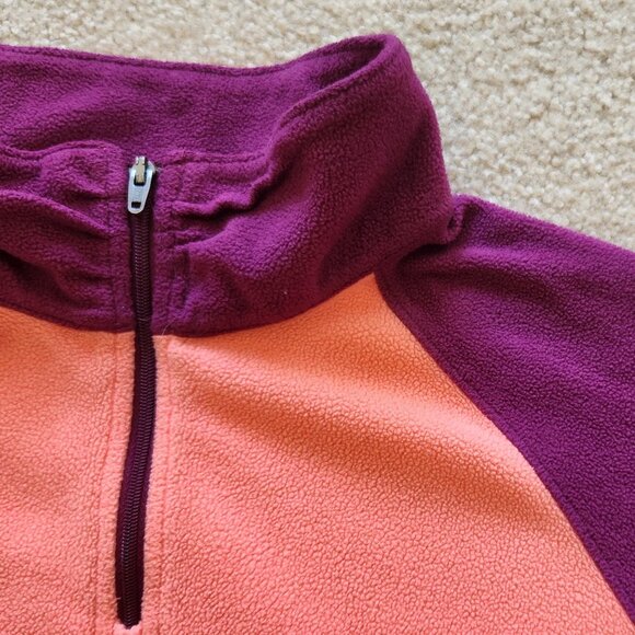 ✨ Girls' Columbia Fleece Quarter-Zip – Size Medium (10/12) - Picture 2 of 4